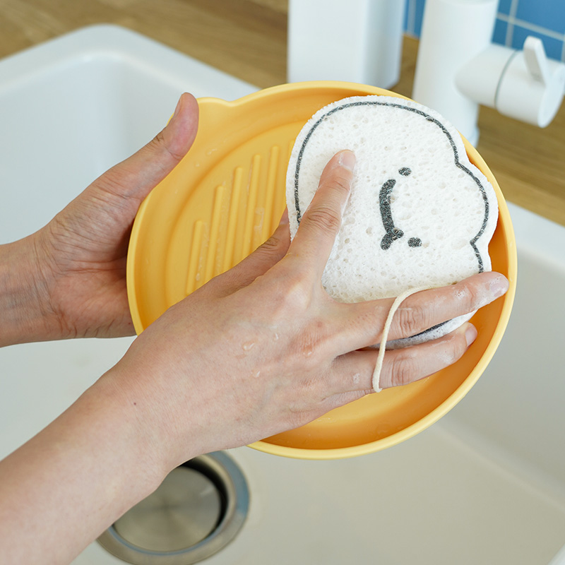 잼먹 천연수세미 셀룰로오스 5개입 1SET 제로웨이스트