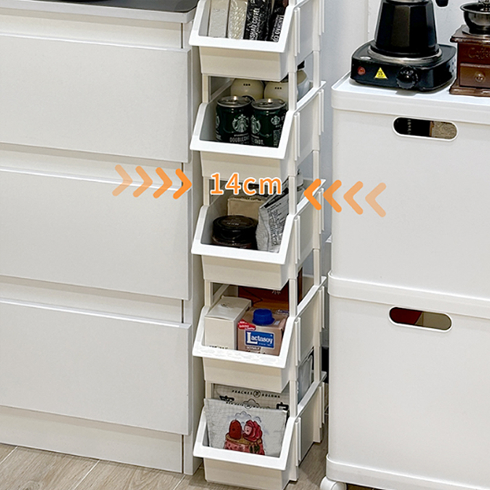 정리 수납 바구니 바스켓 적층 장난감 과자 플라스틱 팬트리 다용도