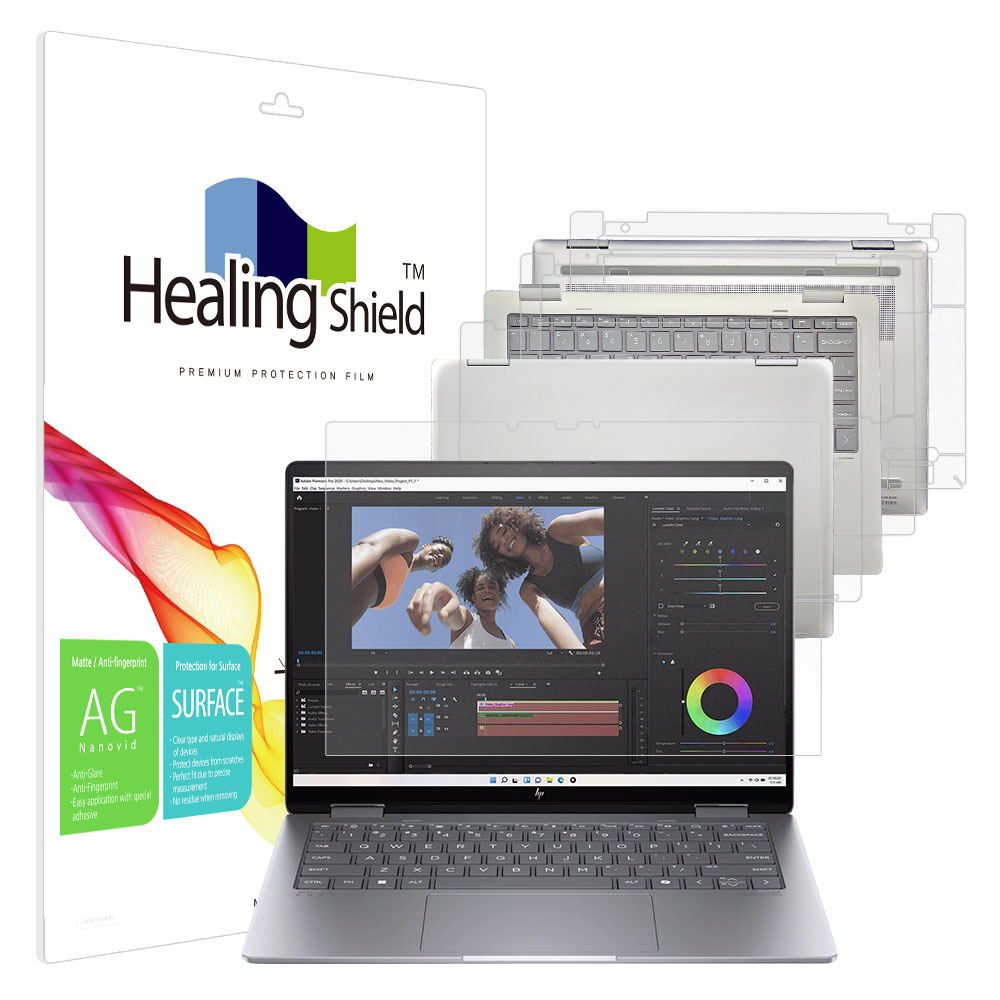 HP 엔비 X360 14 fa-0040AU 저반사 액정보호필름1매 외부3종 - 메인 이미지