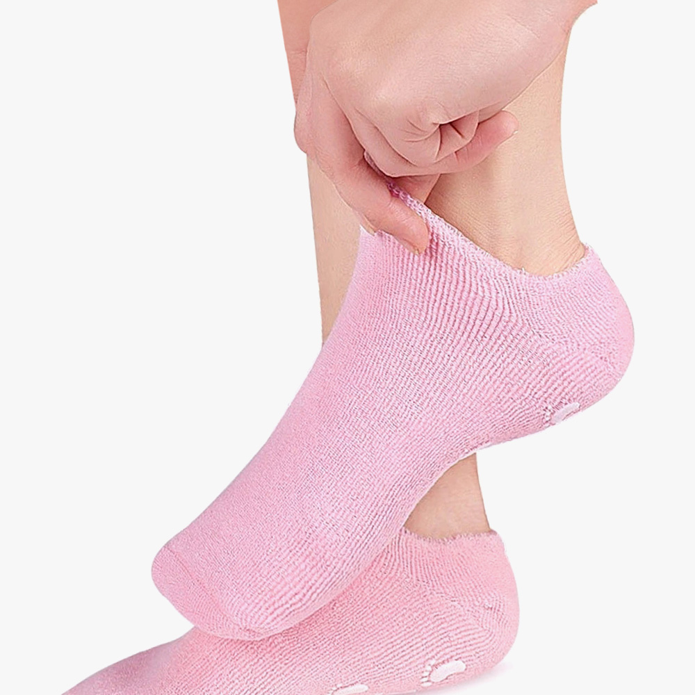 아데미 보드르 풋케어 보습양말 겔삭스 뒤꿈치각질 갈라짐 보습케어 이미지 6
