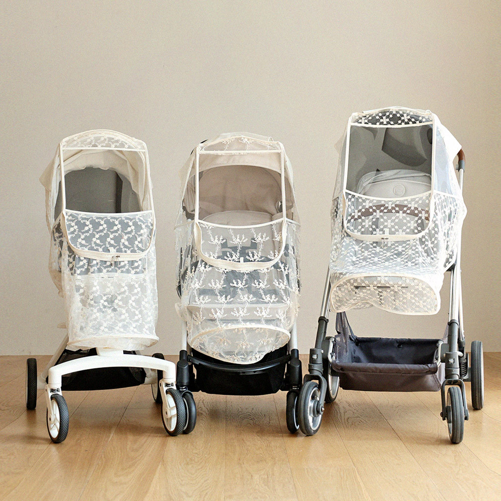 [원가이하]마롤로뜨 유모차 모기장 커버 방충망 방풍 여름 덮개 가리개 방충커버