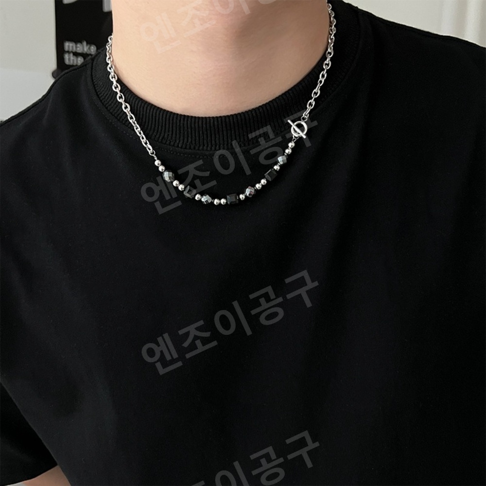 이혼숙려캠프 새로고침 김새롬 7화 목걸이 메탈 체인 의상 옷 패션 - 상세 이미지 3
