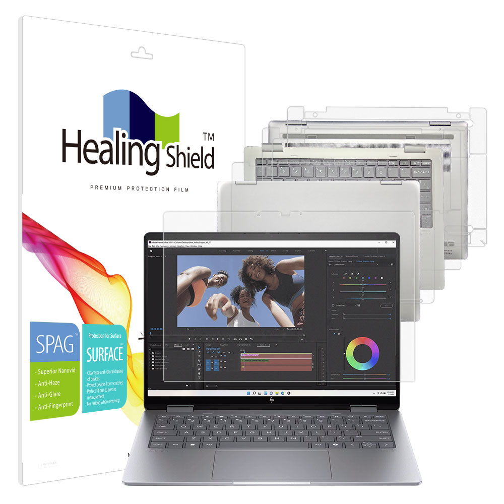HP 엔비 X360 14 fa-0040AU 슈페리어 저반사 액정보호필름1매 외부3종 - 메인 이미지