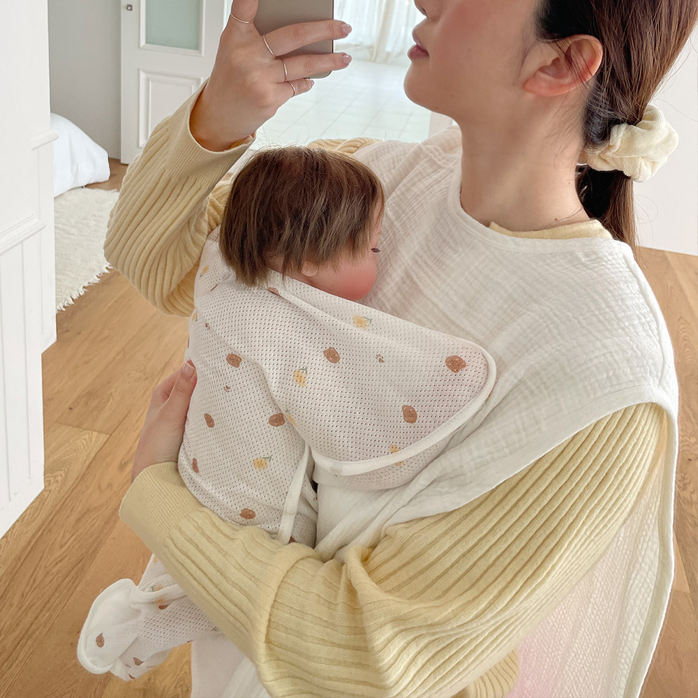 베베코지 엄마 턱받이 침받이 신생아 아기 이미지 7