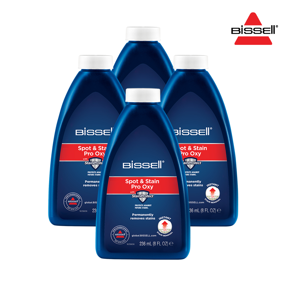[10% 할인] 비쎌 BISSELL 스팟클린 전용 프로옥시스팟앤스테인 236ml 소형 4개 번들패키지