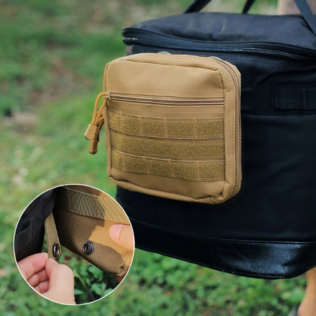 KOOLMAN(쿨맨) 다용도 미니랜턴 수납가방 올리브그린 - 상세 이미지 4