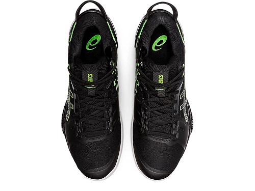 아식스 asics 젤버스트26 농구화 미드컷 운동화 1063A047-001 블랙 그린 - 상세 이미지 4