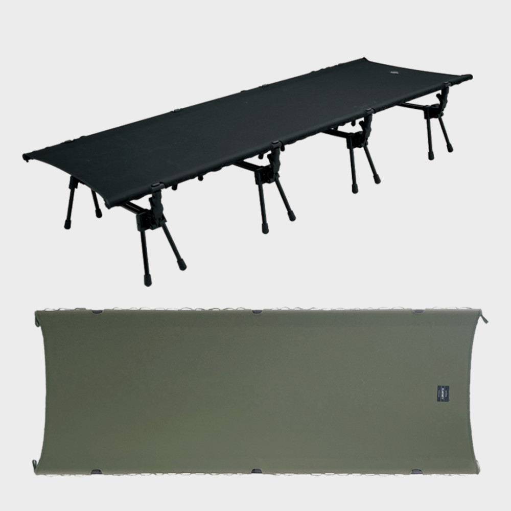 플랜40 P-cot 야전침대 슈퍼와이드 75 경량 캠핑 차박 침대 간이 야침 침상