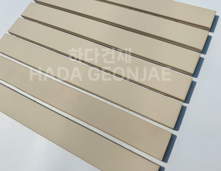 테라코타 점토롱타일 490x53x14T 아이보리 / 하다건재