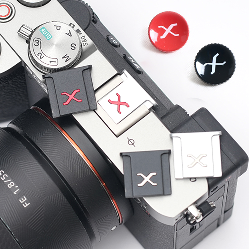 후지 카메라 X 에디션 소프트버튼 메탈 핫슈 X-T50 X-T5 X100V XT30 X-E4 XT4 - 메인 이미지