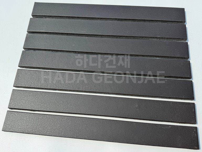 테라코타 점토롱타일 490x53x14T 블랙 / 하다건재