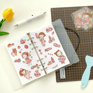 6공 다이어리 속지 바인더 내지 리필 줄노트 45장 A6 실사용 후기 | 효과 있을까? - 상품 이미지 3