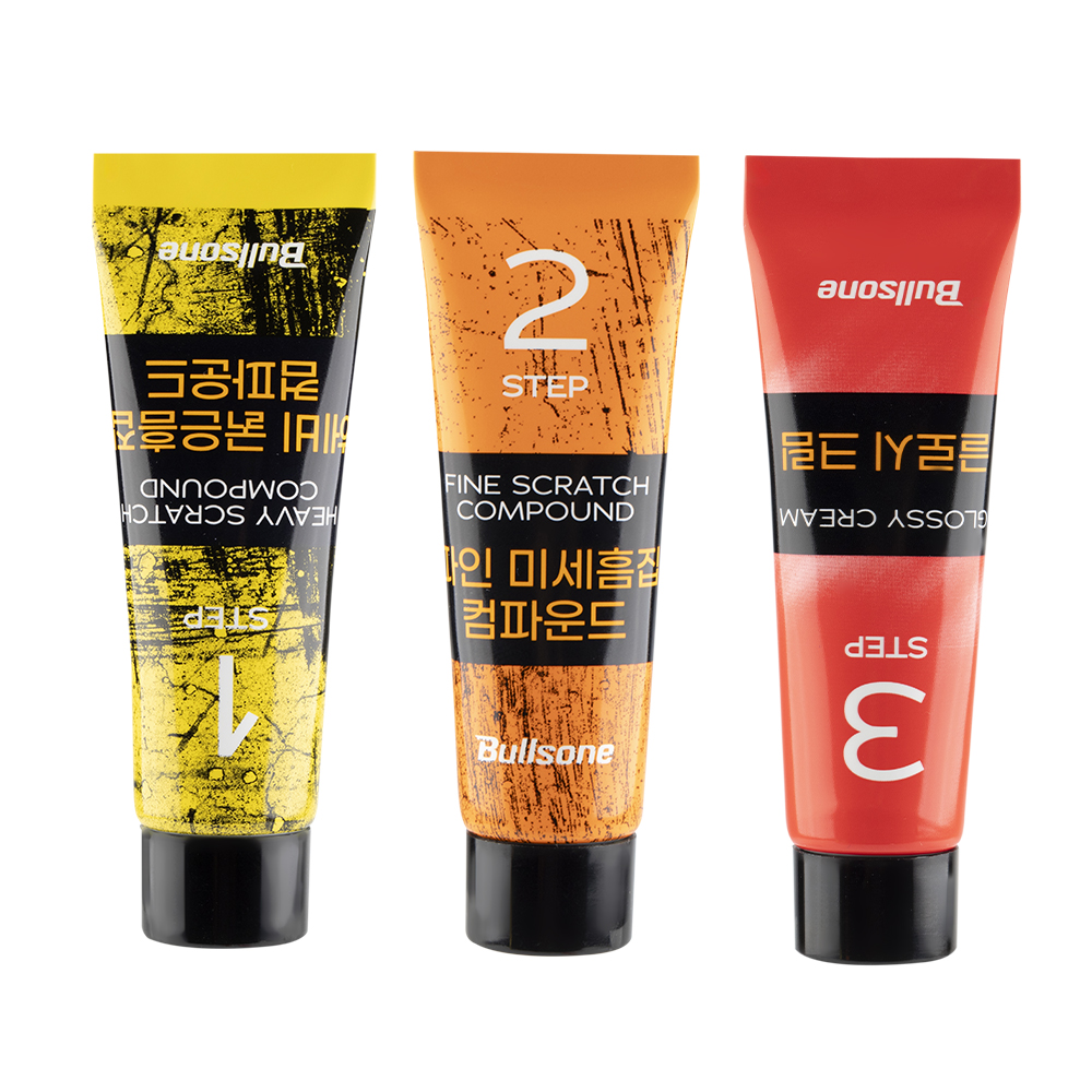 [불스원] 3스텝 컴파운드 미니 3종 굵은흠집&미세흠집&광택 - 상세 이미지 4