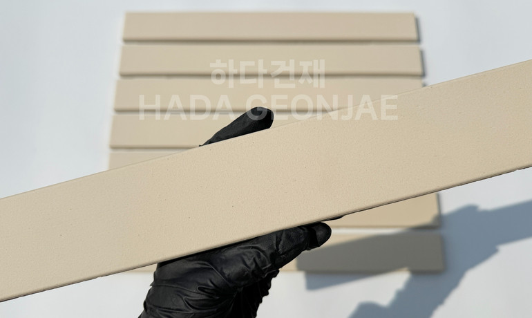 테라코타 점토롱타일 490x53x14T 아이보리 / 하다건재