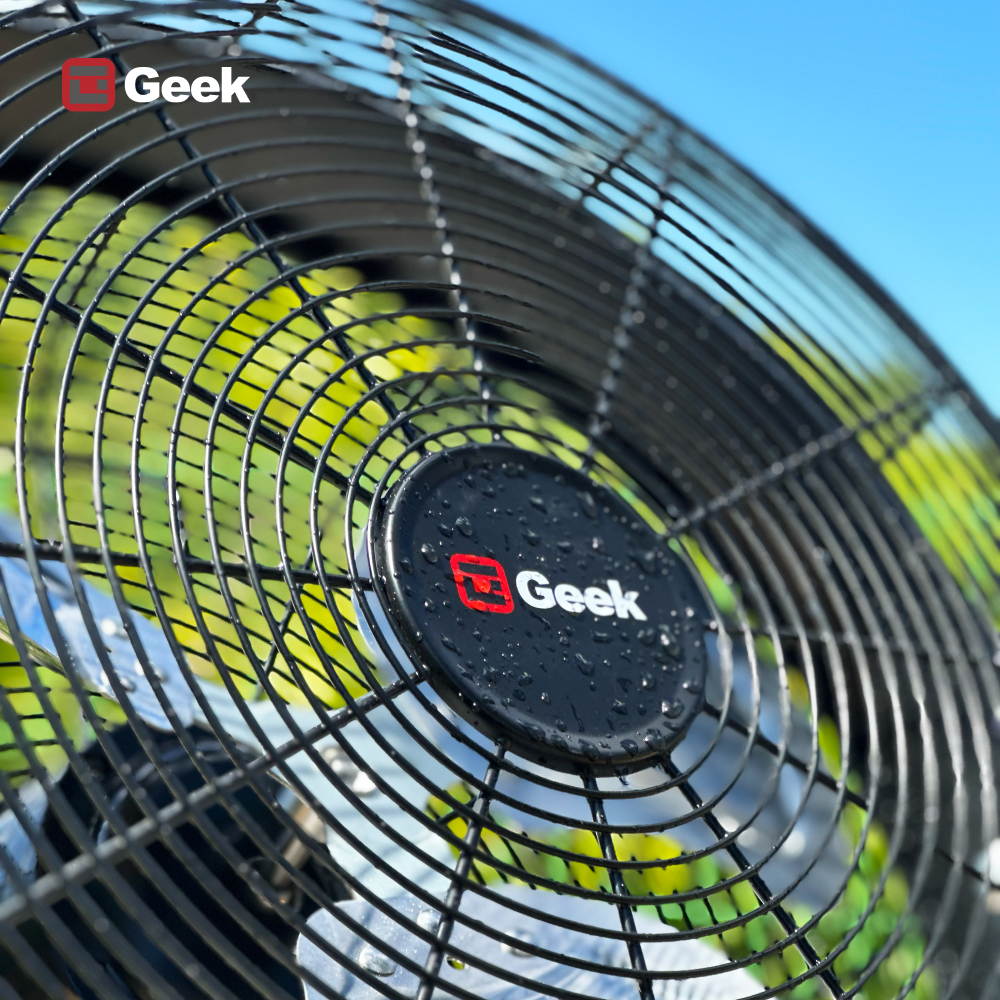 Geek 무선 스윙팬 40센치 캠핑 써큘레이터 무선선풍기 휴대용 캠핑용 낚시 이미지 7
