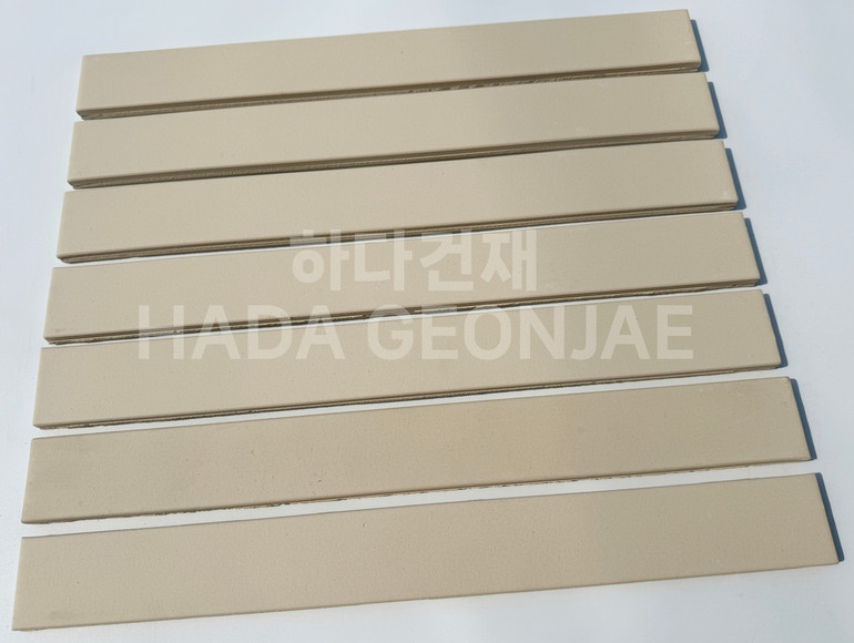 테라코타 점토롱타일 490x53x14T 아이보리 / 하다건재