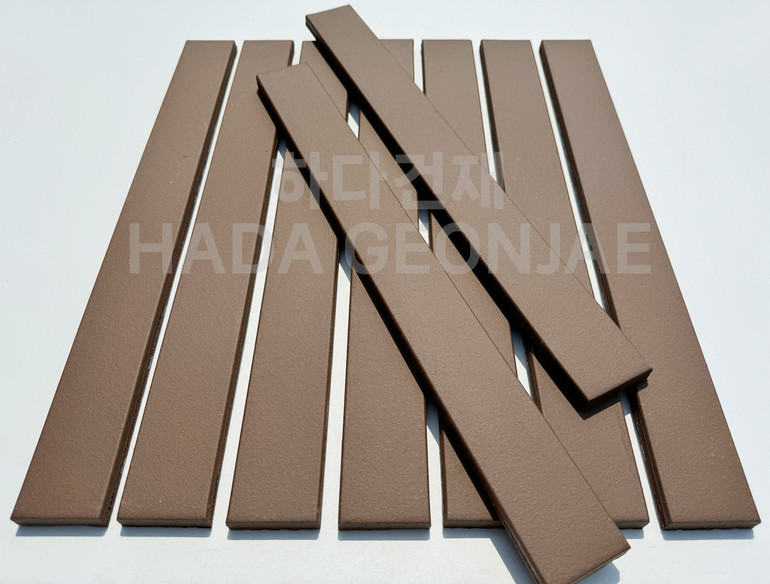 테라코타 점토롱타일 490x53x14T 브라운 / 하다건재