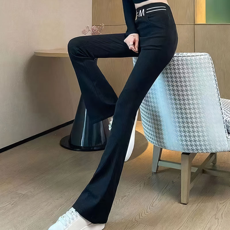 왕날씬 부츠컷 팬츠 스판 바지 밴딩 슬랙스 - 상세 이미지 5