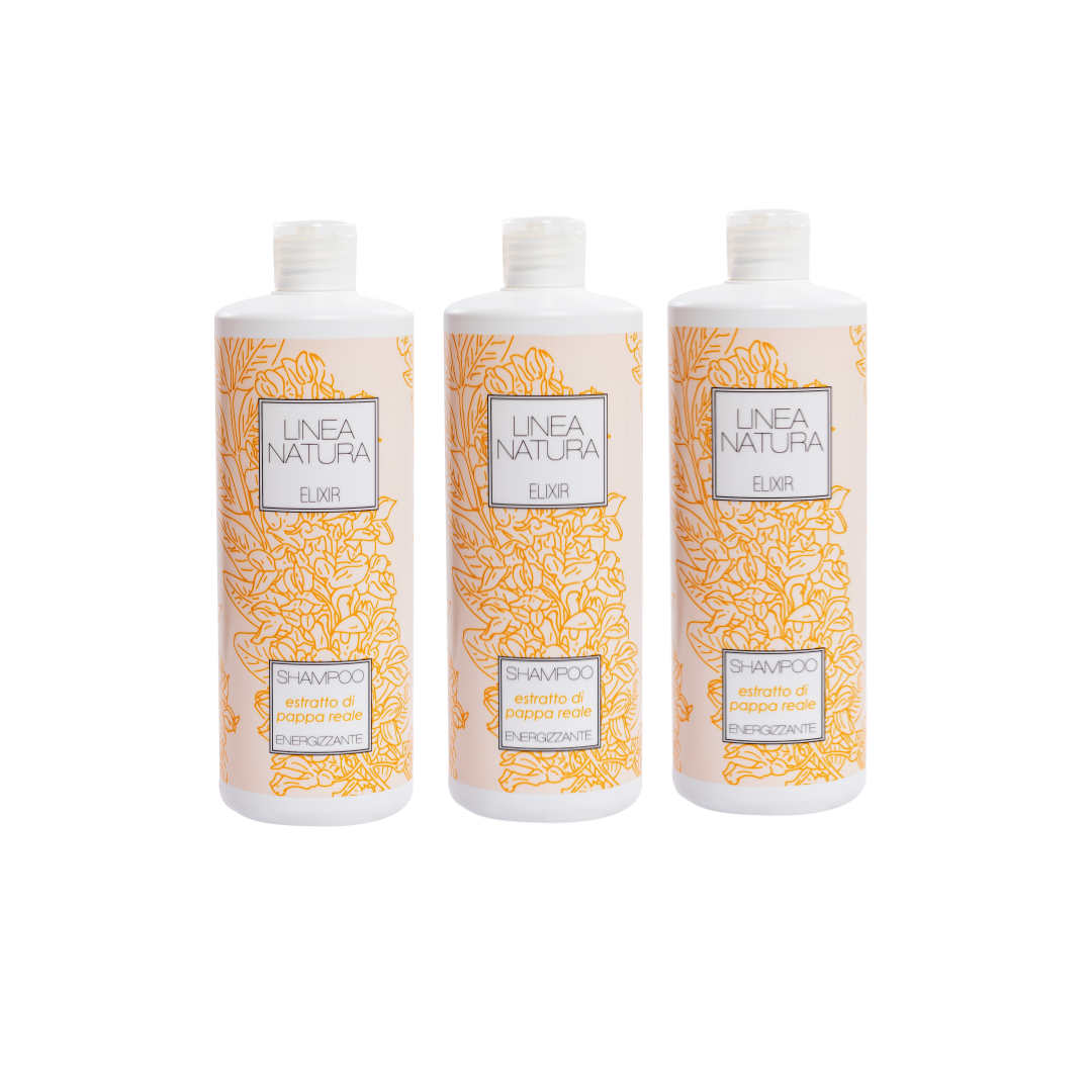 리나나투라 에네르지잔테 이태리약산성 미용실 저자극 보습  로얄젤리샴푸 500ml 3+3 - 상품 이미지