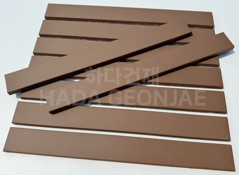 테라코타 점토롱타일 490x53x14T 브라운 / 하다건재