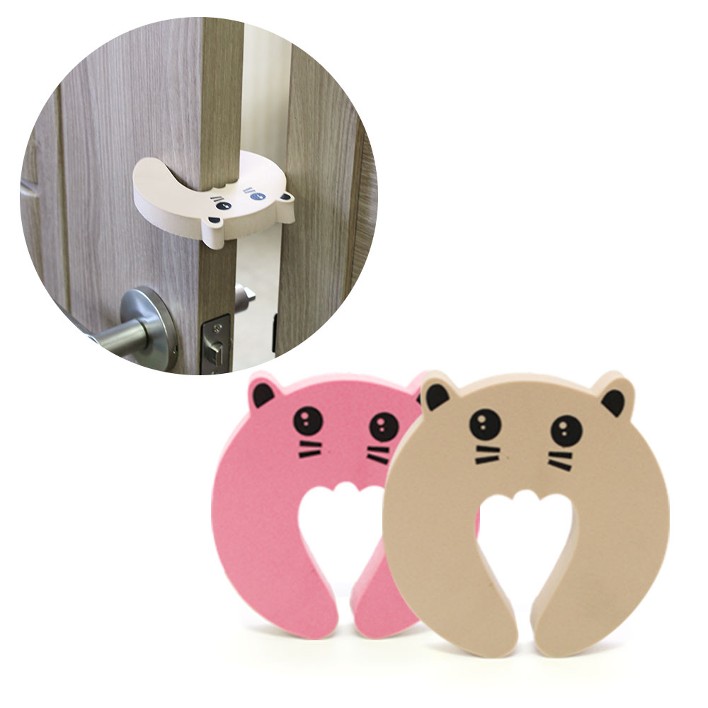 (1,000￦ SHOP💸) 아가드 도어쿠션 고양이 2입 - 상품 이미지