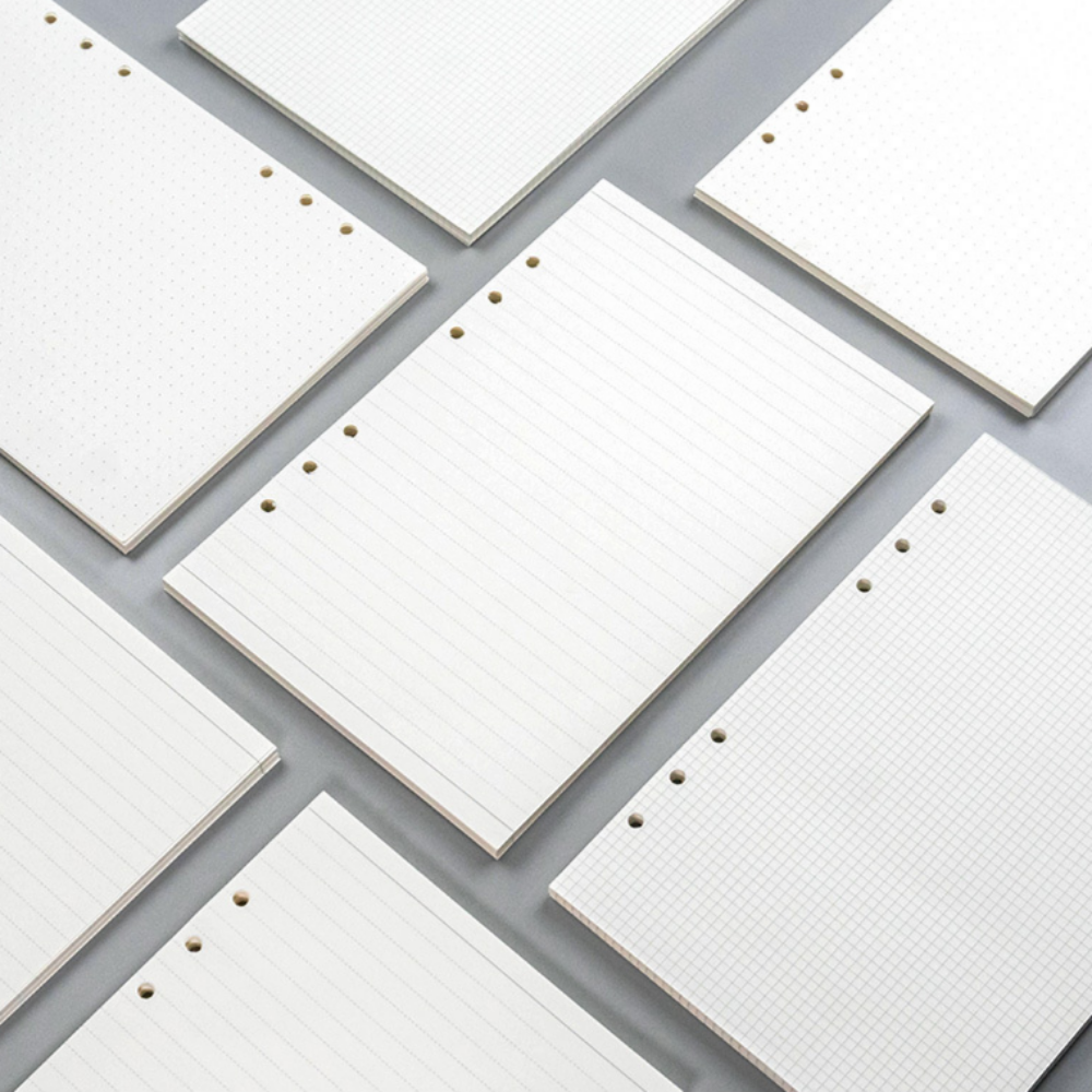 6공 다이어리 속지 바인더 내지 리필 줄노트 45장 A6 이미지 2