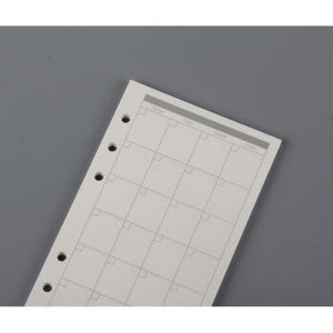 6공 다이어리 속지 바인더 내지 리필 줄노트 45장 A6 실사용 후기 | 효과 있을까? - 상품 이미지 4