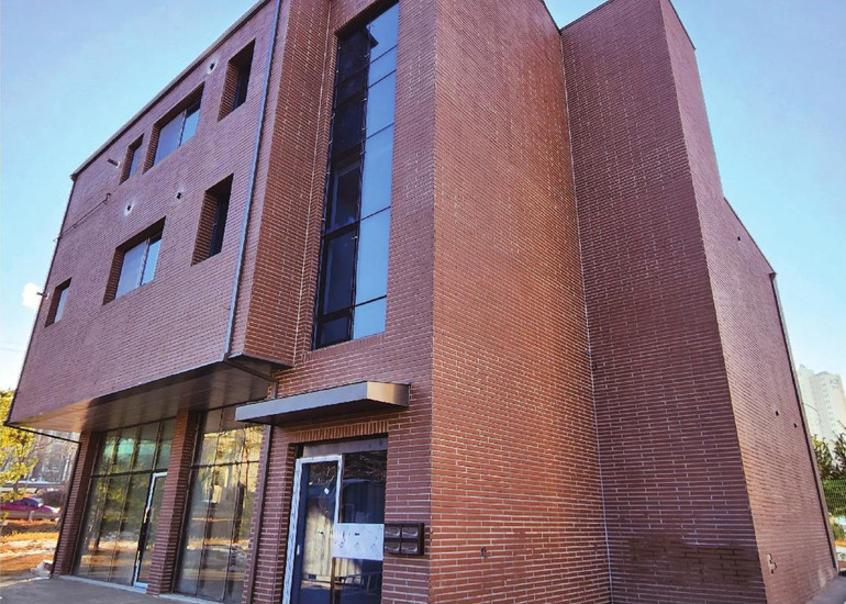 테라코타 점토롱타일 490x53x14T 레드 / 하다건재