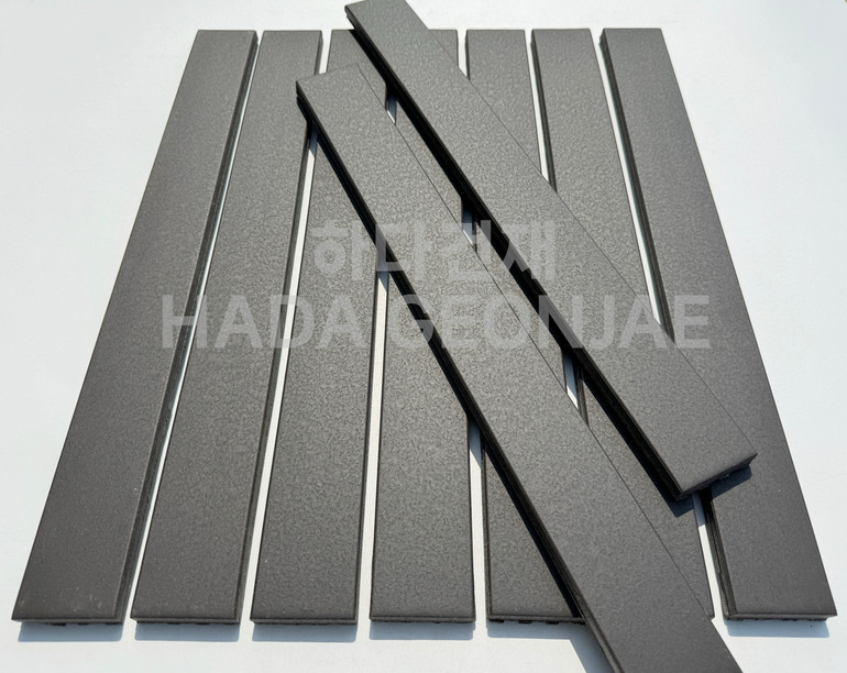 테라코타 점토롱타일 490x53x14T 블랙 / 하다건재