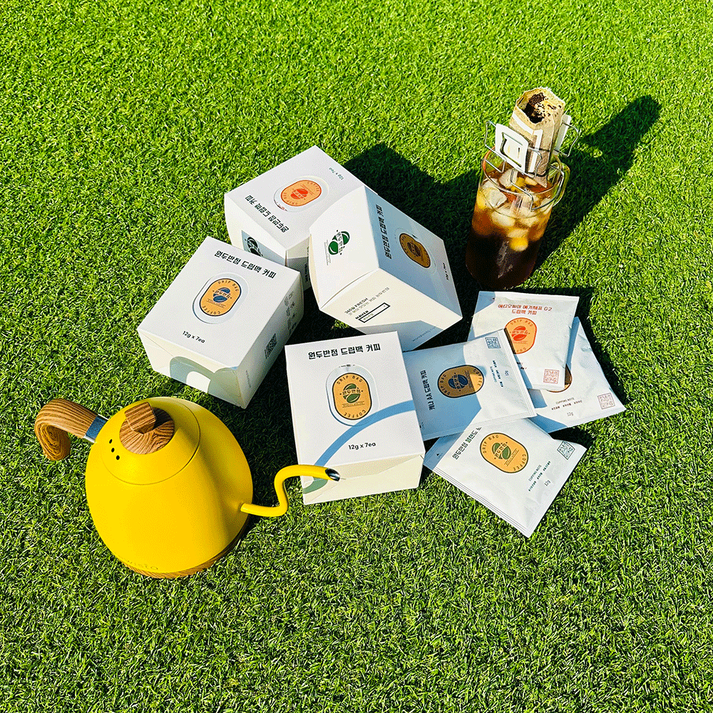 드립백 커피 브라질세하도 원두 12g 7개입 핸드드립 분쇄 가루 홈카페