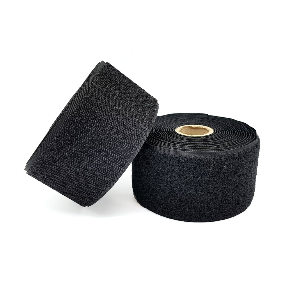 폭 5cm 국산 재봉용벨크로 검정색 거칠이 까슬이 1미터 제품 이미지