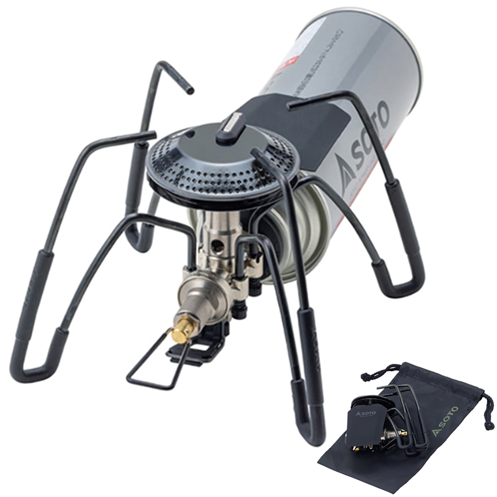 소토 레귤레이터 ST-340 블랙+오덕 탑앤탑미니쿠커스탠드 세트