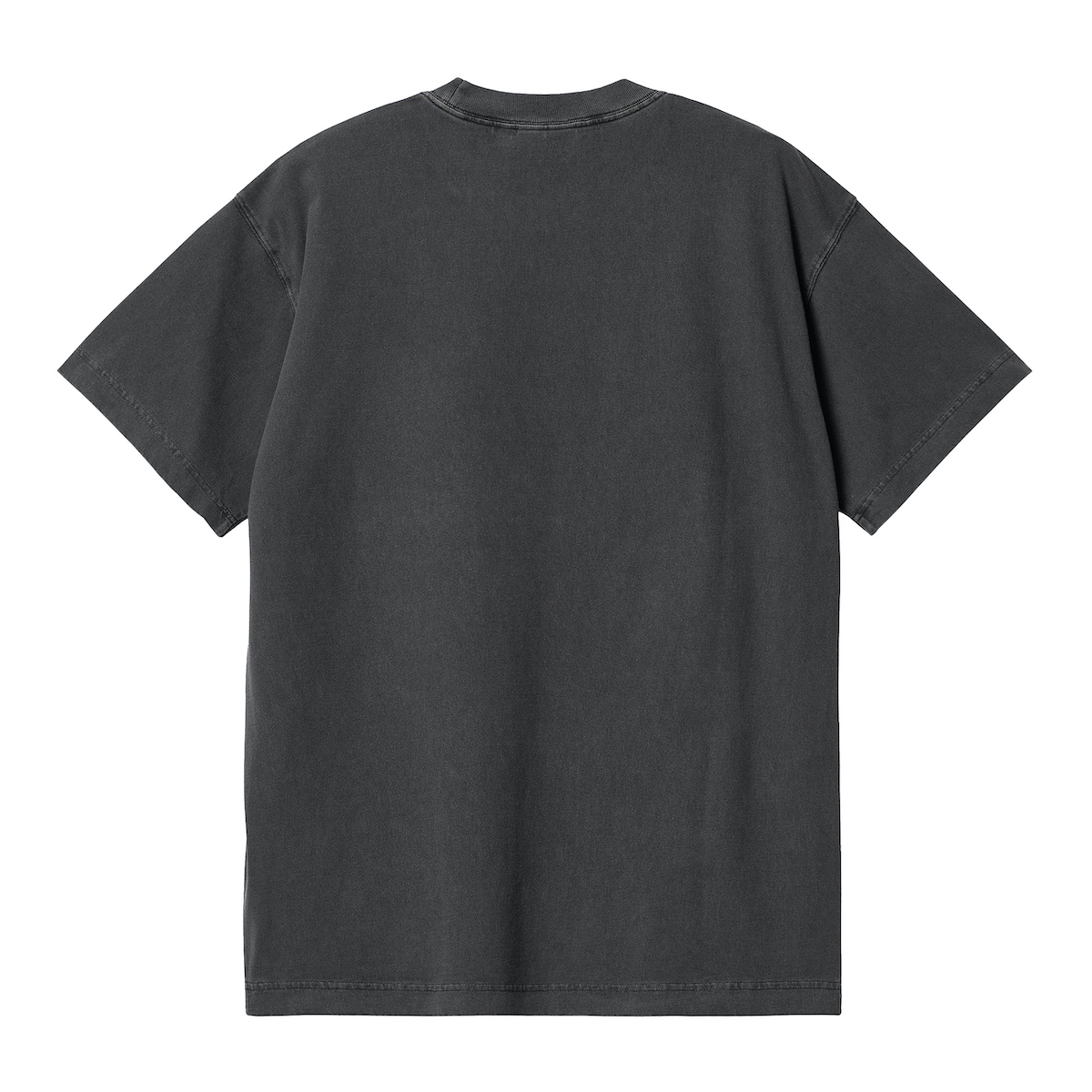 칼하트 WIP S/S NELSON 넬슨 남성 반팔 로고 포인트 티셔츠 차콜 - 상세 이미지 2