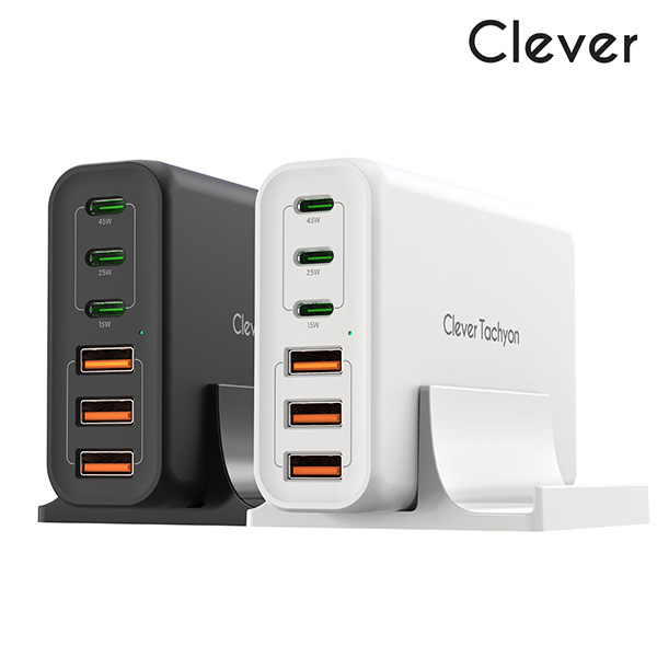 클레버타키온 100W PD PPS 접지 C타입 초고속 멀티 충전기 - 메인 이미지