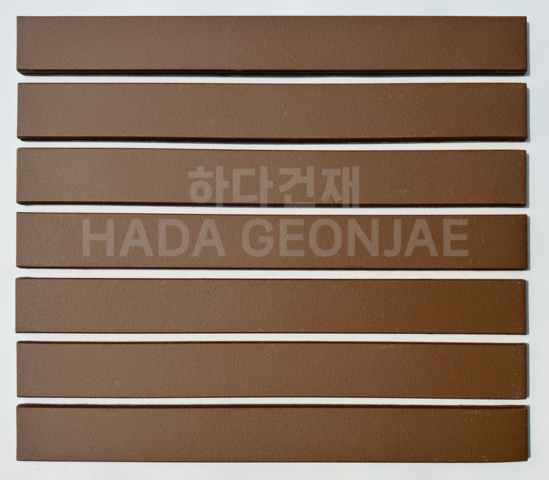 테라코타 점토롱타일 490x53x14T 브라운 / 하다건재