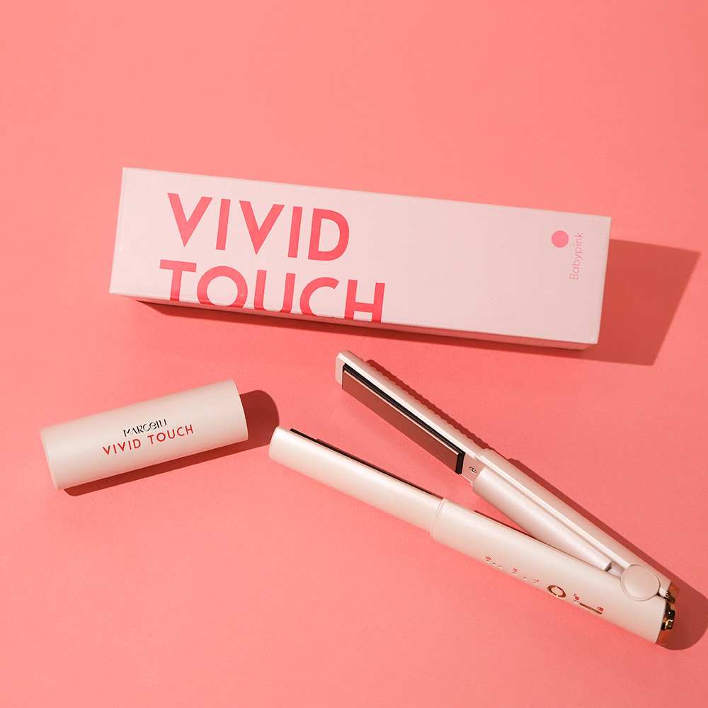 마르세이유 웨이브터치 물결고데기 블러쉬 컬 웨이브 볼륨 고데기 : FHIKOREA