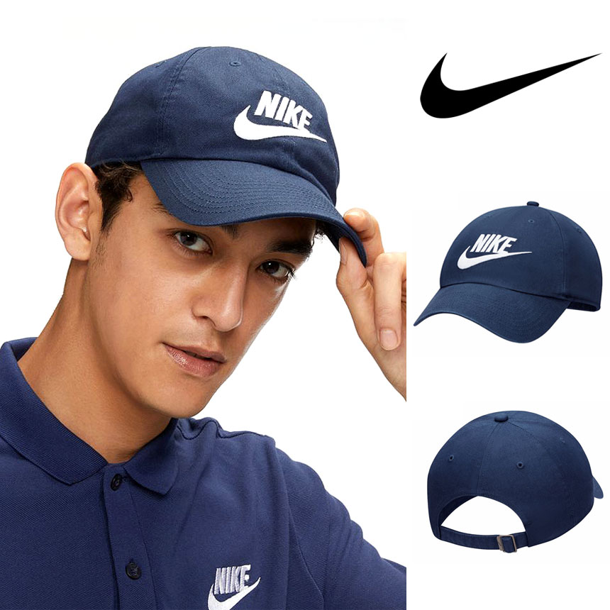 [오늘출발] 나이키 헤리티지 볼캡 남녀공용 야구모자 CI2654-451(네이비), one size