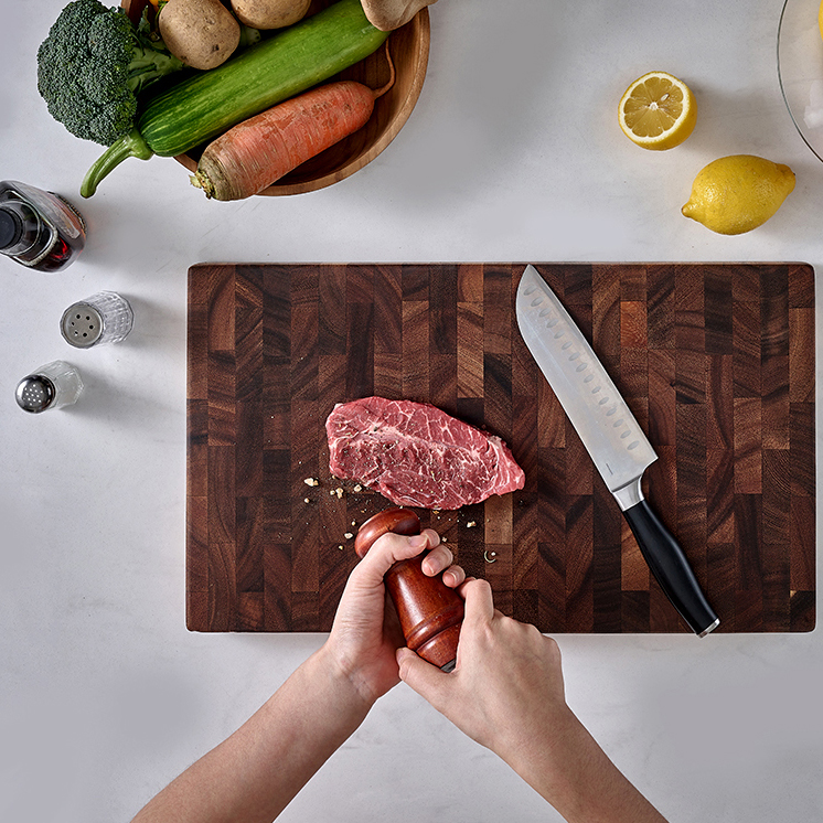 에비히슈테른 엔드그레인도마 이유식 도마 대형 도마