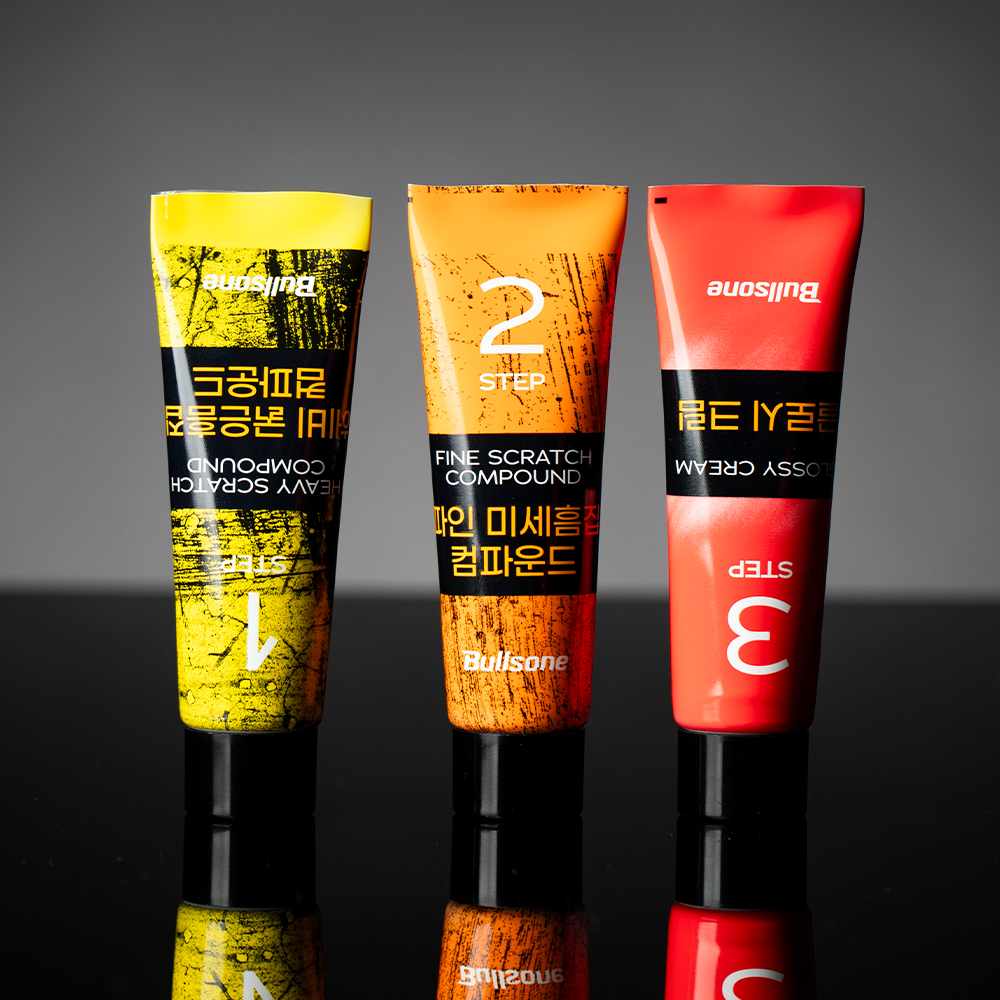[불스원] 3스텝 컴파운드 미니 3종 굵은흠집&미세흠집&광택