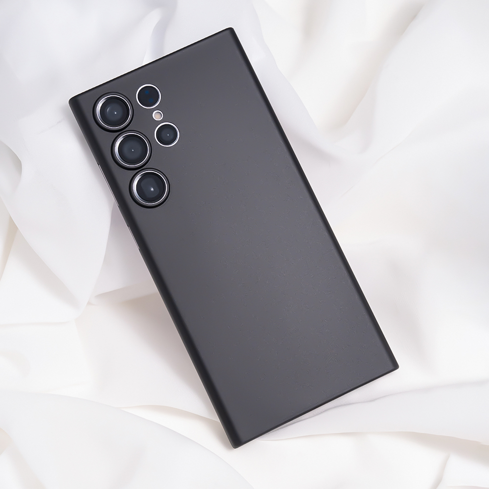 클로버나인 지문방지 매트나인 초슬림 하드 블랙, 갤럭시S23 울트라 - 상품 이미지