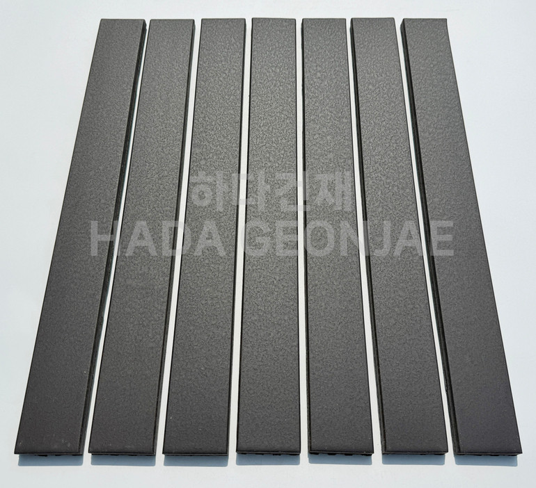 테라코타 점토롱타일 490x53x14T 블랙 / 하다건재