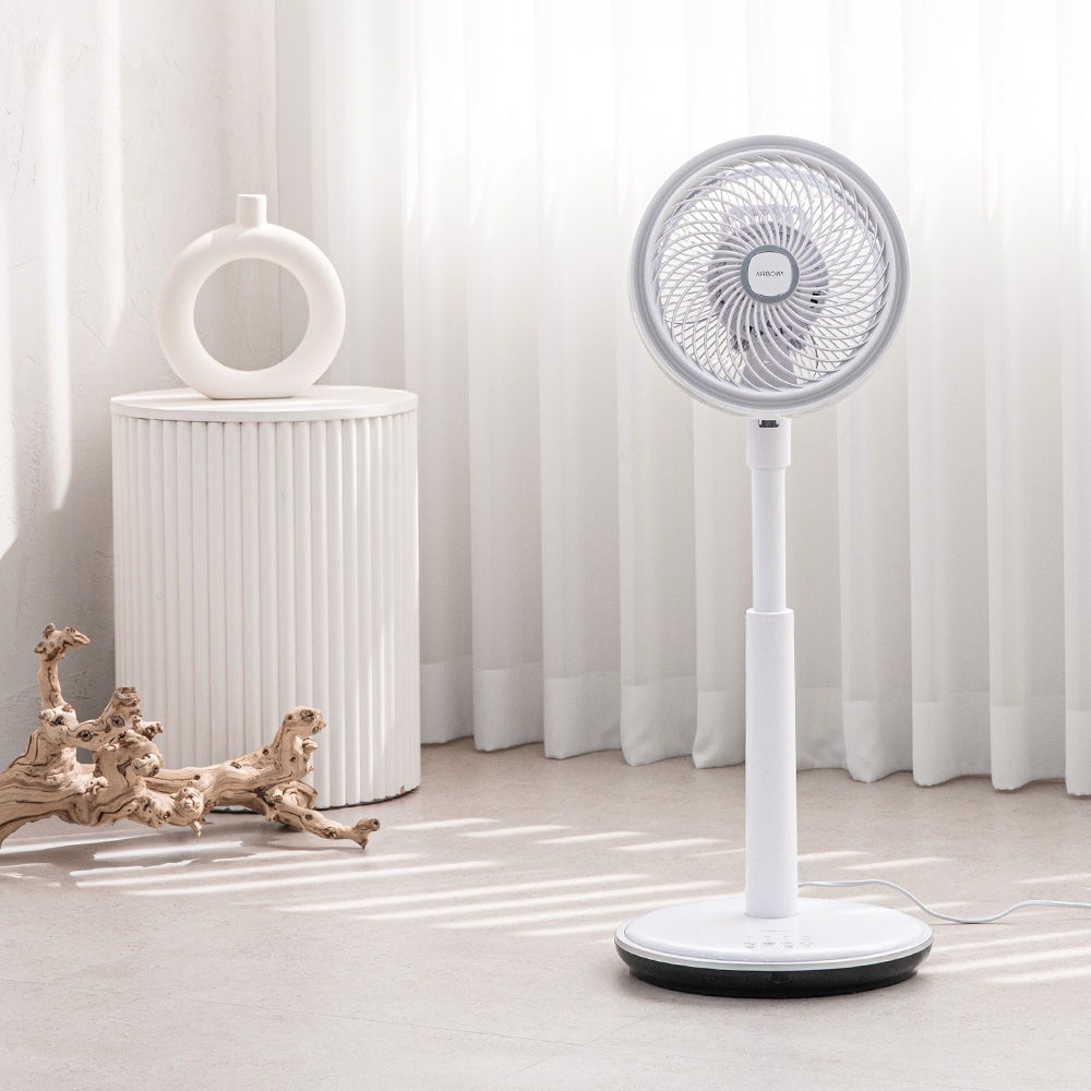 에어보나 써큘레이터 선풍기 AB-20CFR 스탠드형 4엽날개 서큘레이터 리모컨 제품 이미지