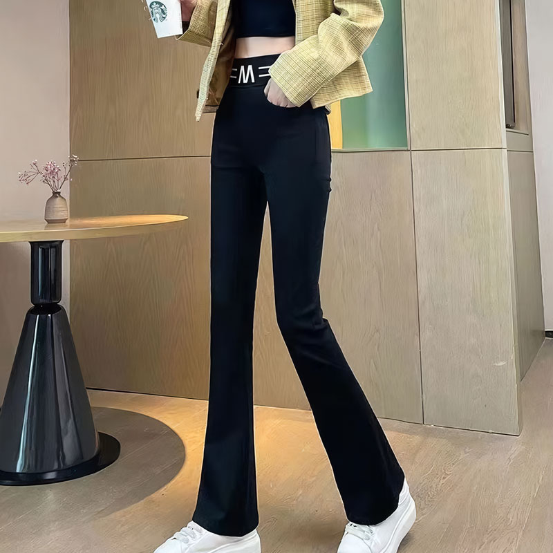 왕날씬 부츠컷 팬츠 스판 바지 밴딩 슬랙스 - 상세 이미지 4