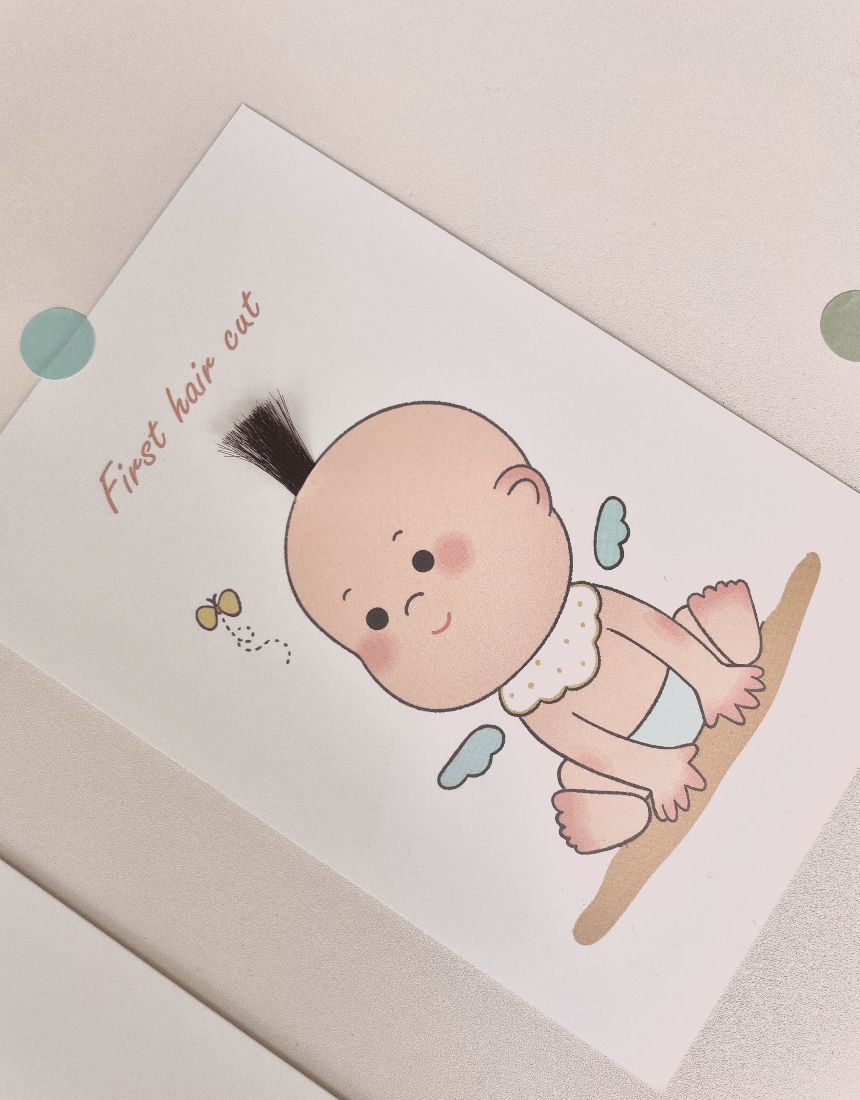아가모아 배냇머리 보관 엽서 액자 - 상세 이미지 3