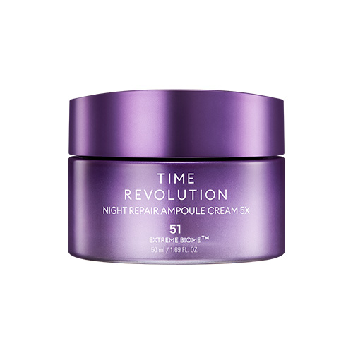 [미샤] 타임 레볼루션 나이트 리페어 앰플 크림 5X 탄력크림 50ml, 1개 이미지 2