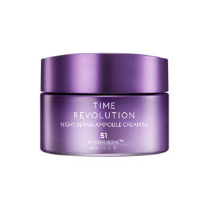 [미샤] 타임 레볼루션 나이트 리페어 앰플 크림 5X 탄력크림 50ml,... 솔직 후기 | 피부 타입별 분석 - 상품 이미지 2