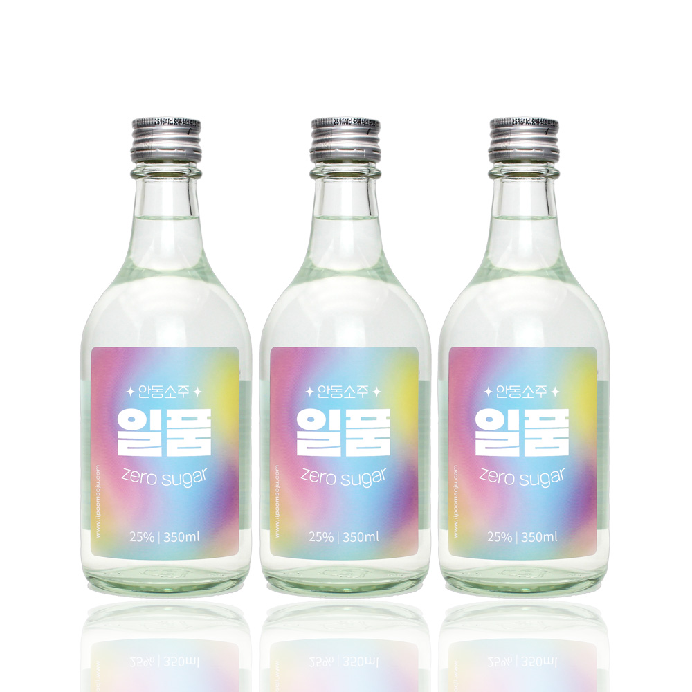 안동소주일품 25도 제로슈거 증류식소주 안동소주 전통주 깔끔한 술 350ml, 3개 - 상세 이미지 4