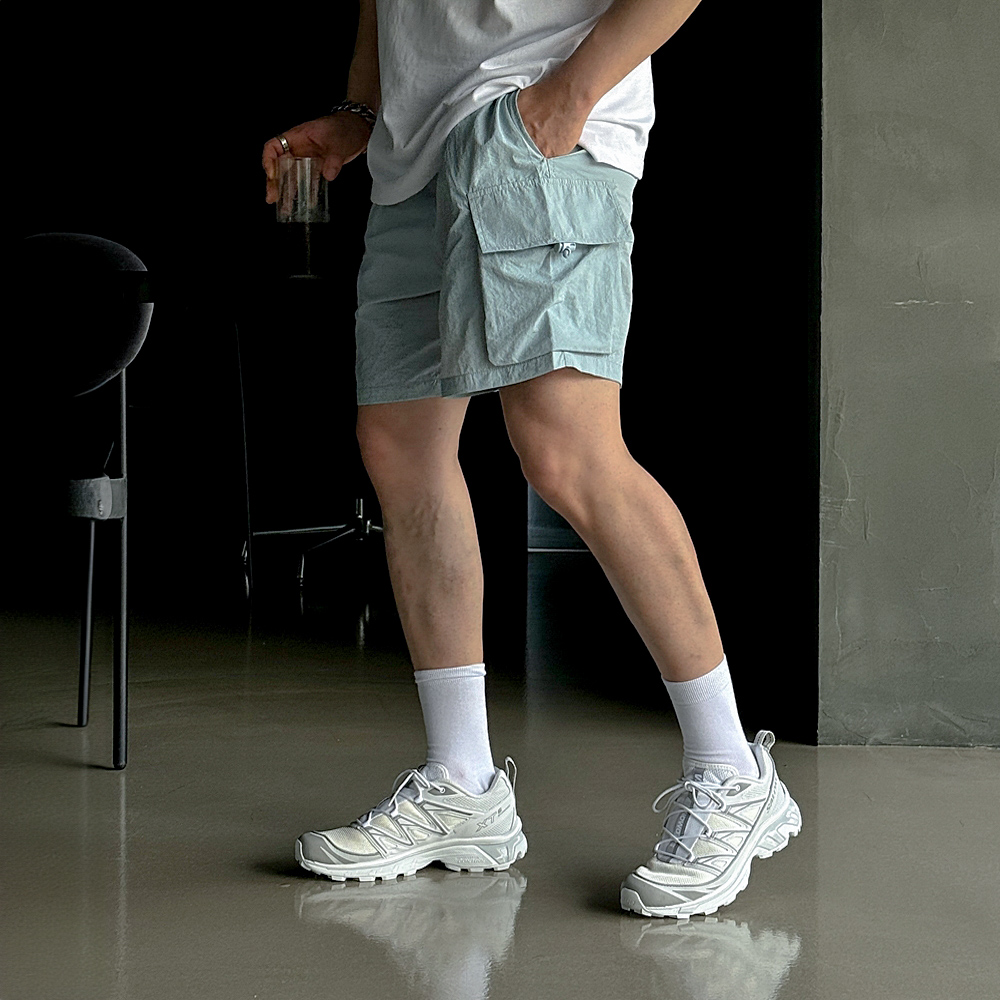 카고반바지 나일론반바지 건빵바지 나일론쇼츠 - 상세 이미지 5