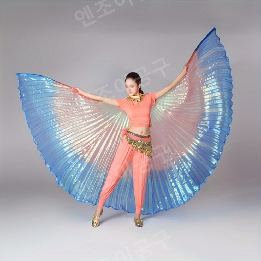 벨리 댄스 날개 오프닝 윙 반투명 액세서리 스틱 - 상세 이미지 4