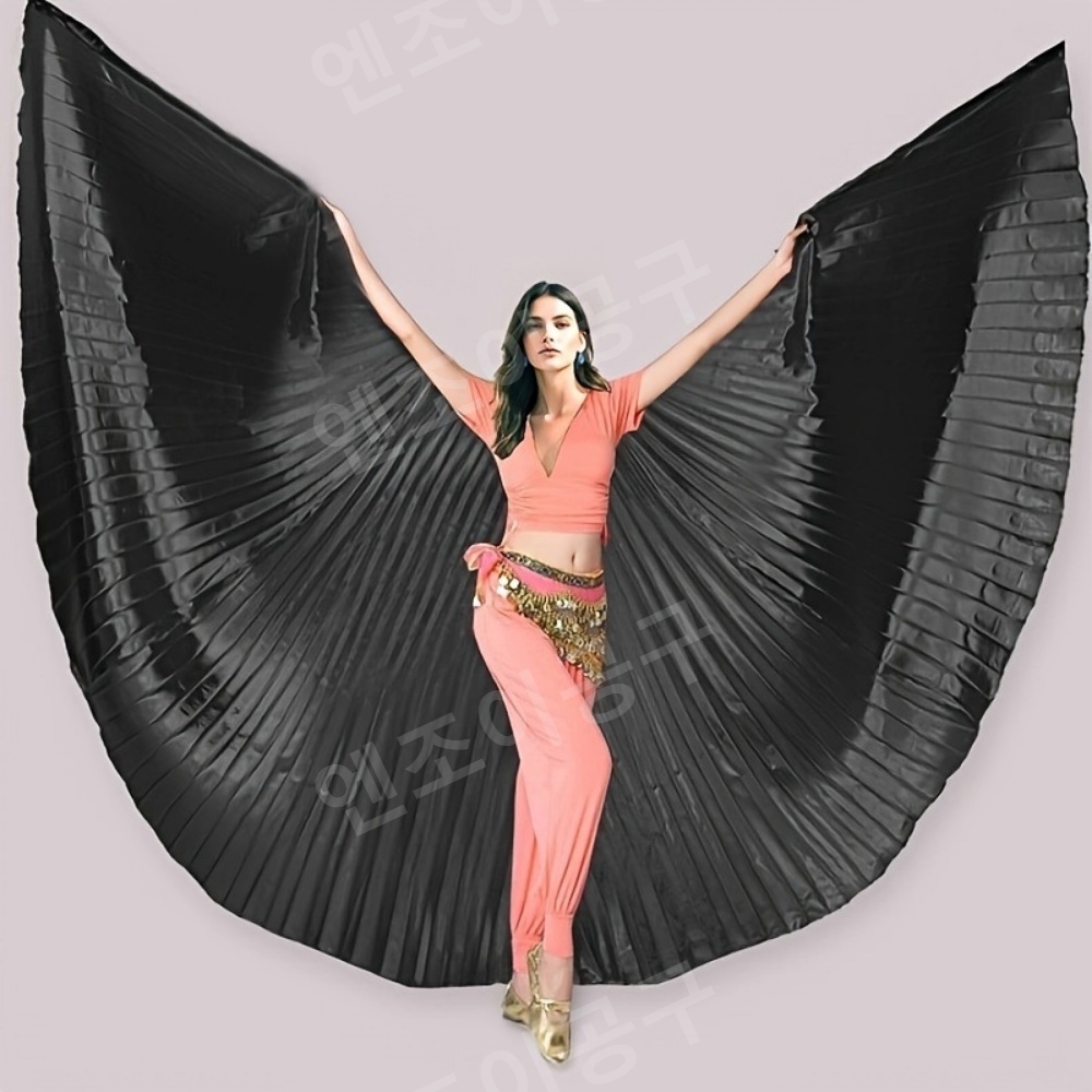 무용 날개 벨리 댄스 윙 공연 오프닝 소품 퍼포먼스 액세서리 여성용 - 상세 이미지 4